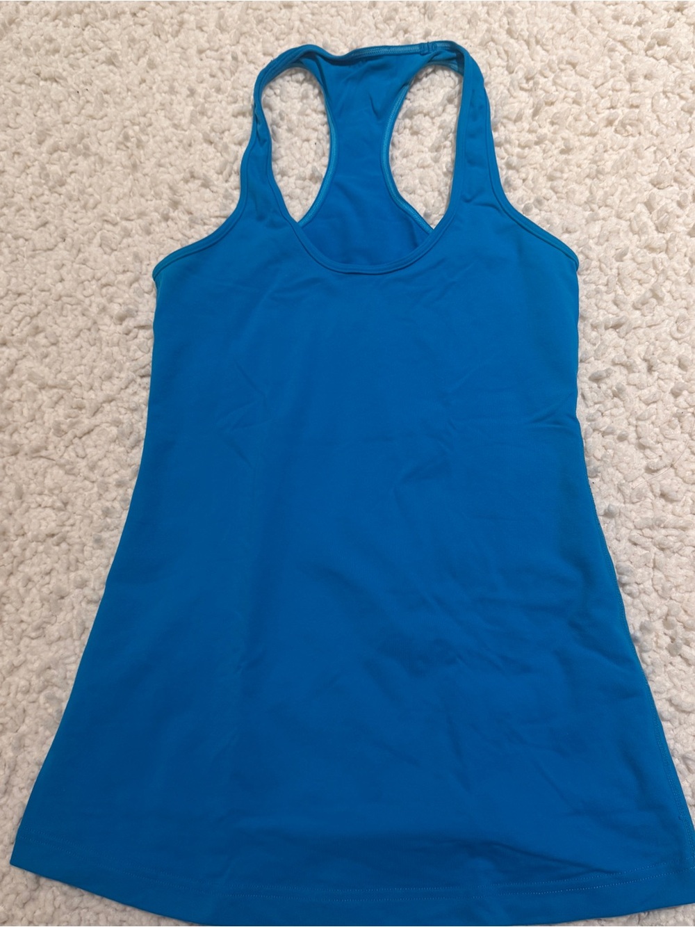lululemon Vintage Racerback Tank in Bright Blue